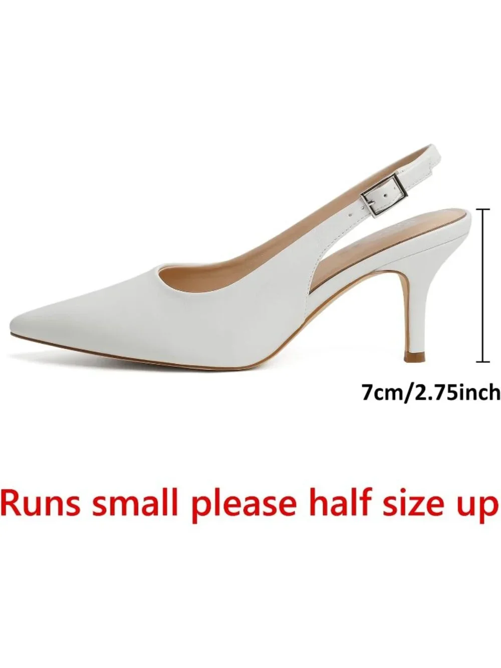 Women's Closed White Peep Open Toe Heels Sandals Comfortable Slip On Dress Shoes